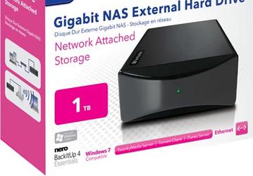 Verbatim выпускает сетевые накопители Gigabit NAS объемом 500 ГБ и 1 ТБ